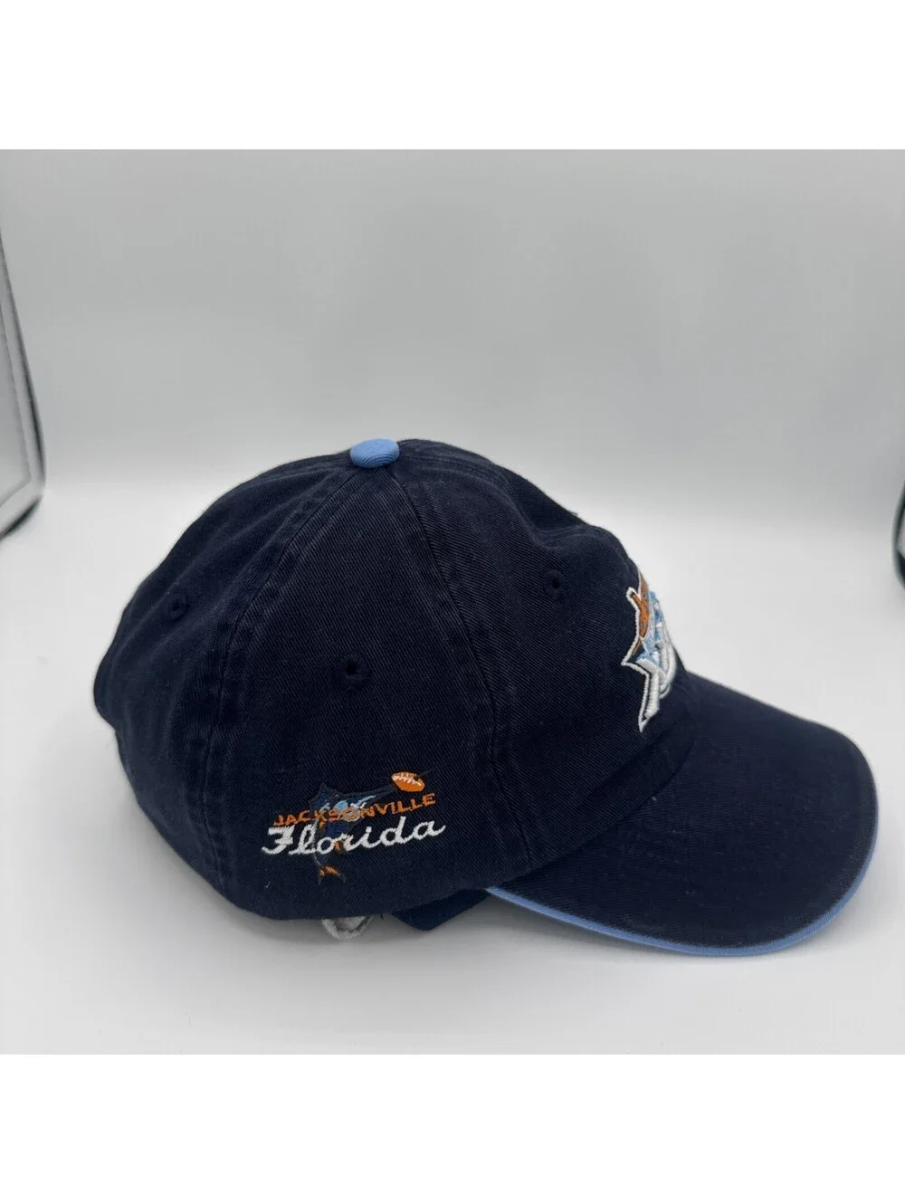 Vintage Super Bowl XXXIX Hat 39 Strap Back Patriots Eagles Jacksonville FL